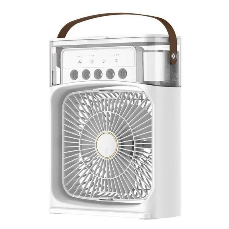 Mini Ventilador Refrigerador Umidificador de Ar
