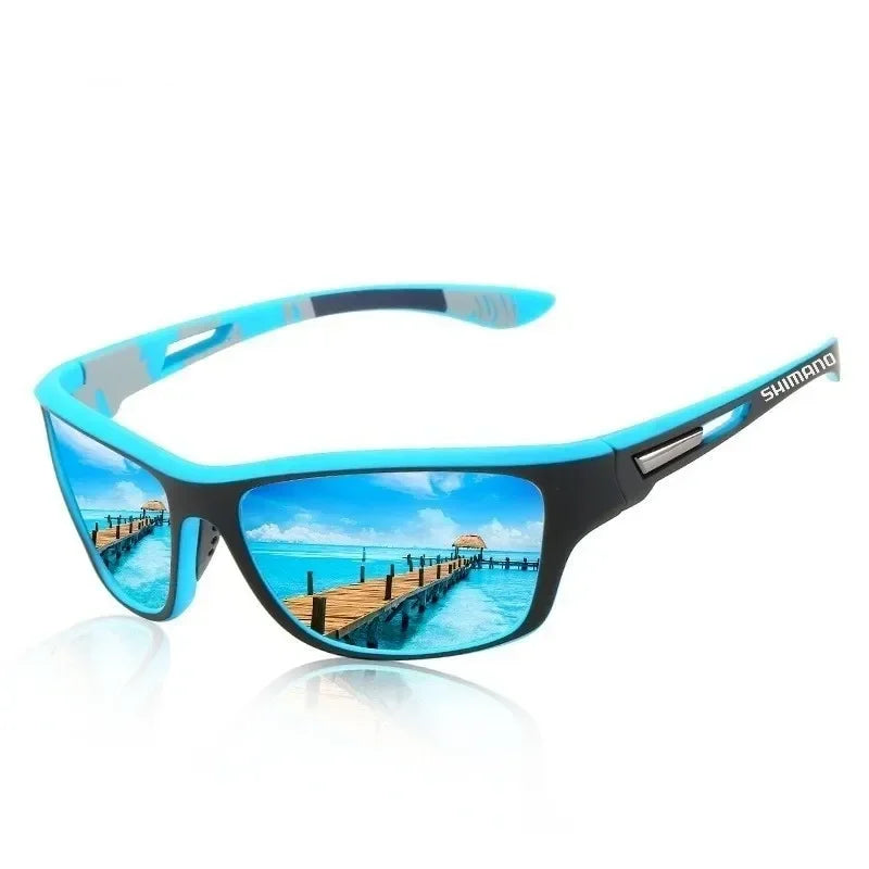 Óculos de sol Shimano Esportivo Unissex com Lentes Polarizadas