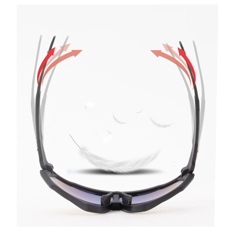 Óculos de Sol Unissex SCVCN Esportivo com Lente Polarizada e Proteção UV 400